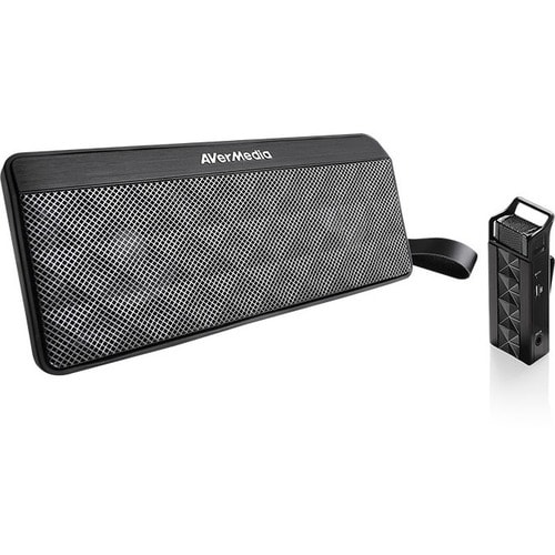 AVerMedia AW330 Portable Speaker System - 20 W RMS - Wireless LAN - Battery Rechargeable - USB