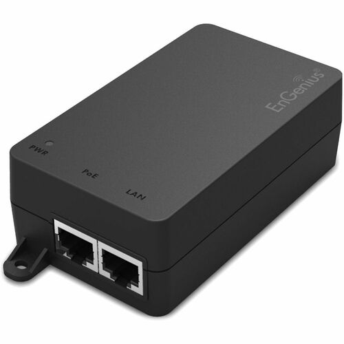 EnGenius Single Port Power-over-Ethernet (PoE) Adapter - 120 V AC, 230 V AC Input - 1 x Gigabit Ethernet Input Port(s) - 1