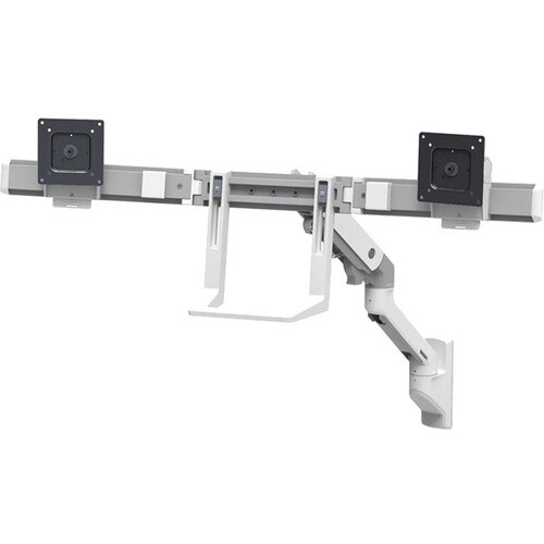 Ergotron Braço de montagem para Monitor, TV - Branco - 2 Ecrã(s) suportado(s) - 81,3 cm (32") Suporte de ecrã - 7,94 kg Ca