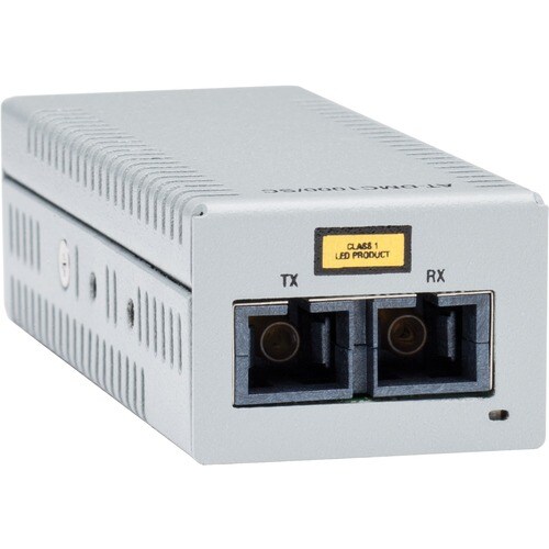 Allied Telesis AT-DMC1000/SC Transceiver/Medienkonverter - 2 Anschluss(e) - 1 x Netzwerk (RJ-45) - USB - 1 x SC - Duplex S