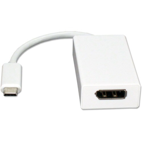QVS USB-C / Thunderbolt 3 to DisplayPort UltraHD 4K/60Hz Video Converter - USB Type C - 1 x DisplayPort, DisplayPort