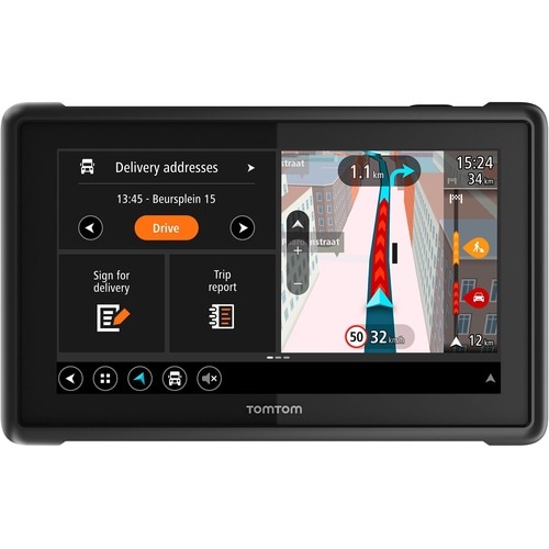 TomTom Bridge Automobile Portable GPS Navigator - Mountable - 17.8 cm (7") - Touchscreen - Speaker - Turn-by-turn Navigati