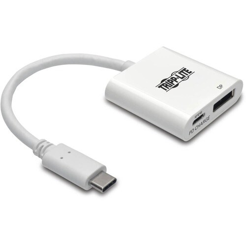 Eaton Tripp Lite Series USB-C to Displayport 4K 60Hz Adapter with PD Charging - 1 x DisplayPort