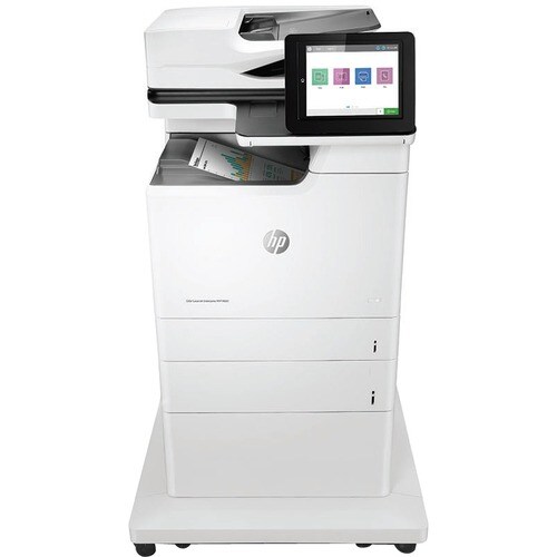 HP LaserJet M681 M681z Laser Multifunction Printer-Color-Copier/Fax/Scanner-50 ppm Mono/50 ppm Color Print-1200x1200 Print