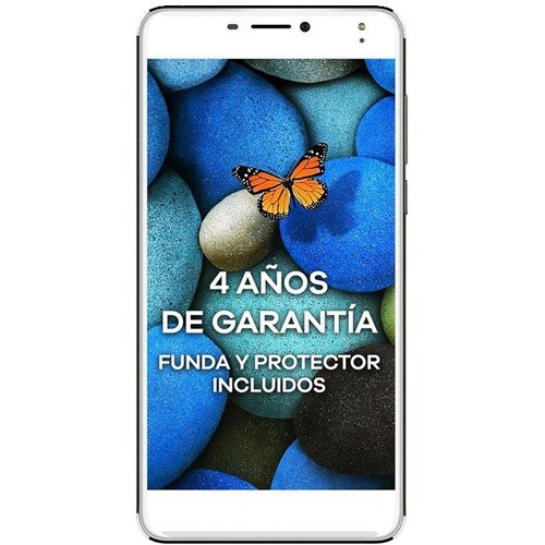 Smartphone INTEX Aqua S9 Pro 16 GB - 14 cm (5,5") LCD HD 1280 x 720 - Quad-core (4 Core) 1,30 GHz - 2 GB RAM - Blanco - Ba