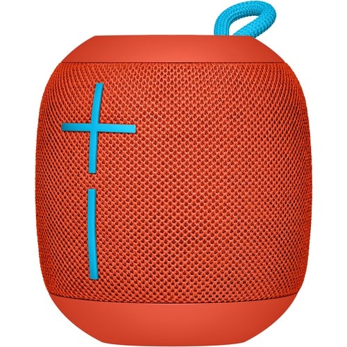 Ultimate Ears WONDERBOOM Portable Bluetooth Speaker System - Fireball - 80 Hz to 20 kHz - 360° Circle Sound - Battery Rech