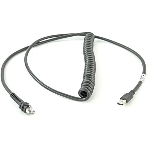 Cavo per trasferimento dati Zebra - 2,74 m USB - for Scanner - Estremità 1: USB Tipo A - Schermato