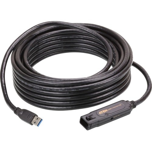 ATEN 10m USB3.1 Gen1 Extender Cable-TAA Compliant - 32.81 ft USB Data Transfer Cable - First End: 1 x USB 3.1 Type A - Mal