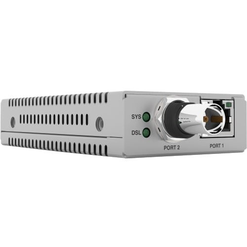 Allied Telesis BNC Mini Media and Rate Converter - 1 x Network (RJ-45) - 9842.52 ft Extended Range