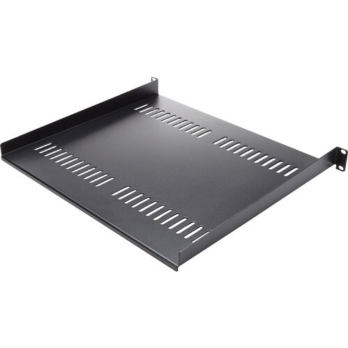 StarTech.com Ripiano Rack 19" 1U - Mensola universale cantilever ventilata per rack e armadi di Rete 19 pollici - Scaffale
