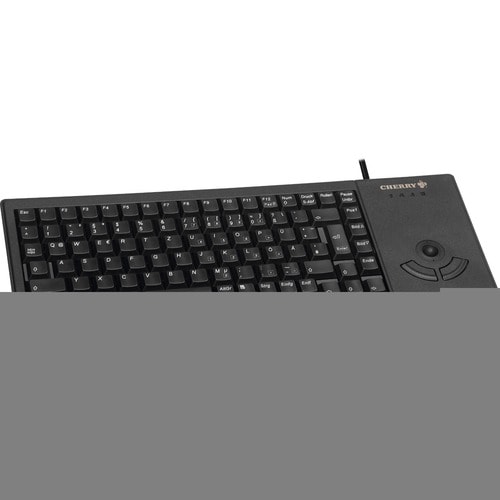 CHERRY G84-5400 Keyboard - Cable Connectivity - USB Interface - Trackball - English (US) - Black - Computer - PC, Mac, Unix