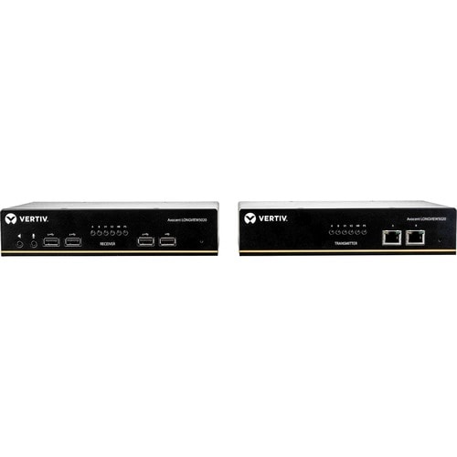Vertiv AVOCENT LongView LV5020P KVM Console/Extender - Wired - 1 Computer(s) - 1 Remote User(s) - 150 m Range - 4K - 3840 