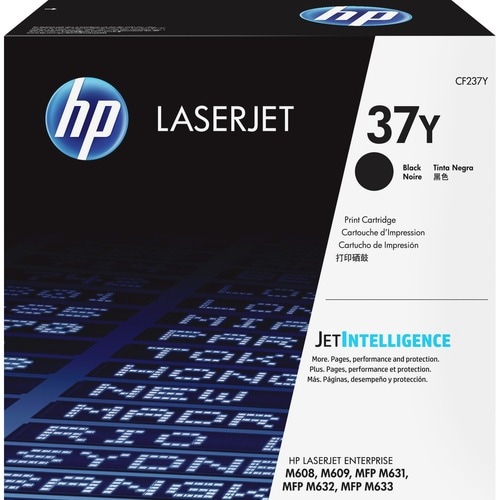 HP 37Y Original Extra High Yield Laser Toner Cartridge - Black - 1 Pack - 41000 Pages