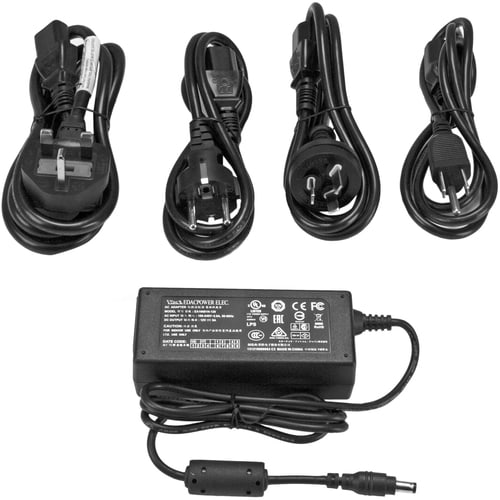 StarTech.com Replacement 12V DC Power Adapter - 12 Volts 5 Amps - 1 Each - For Media Converter, Cable Extender, KVM Switch