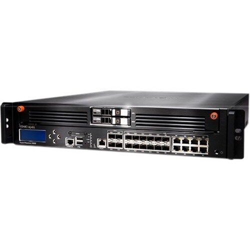 SonicWall SuperMassive 9600 High Availability Firewall Support/Service - TAA Compliant - 8 Port - 1000Base-T - 10 Gigabit 