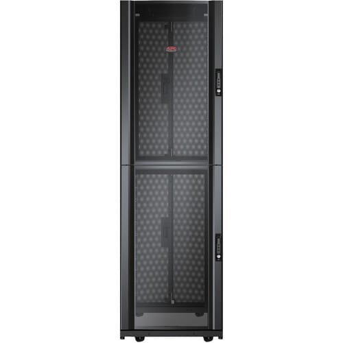 Schneider Electric NetShelter SX 42U Bodenstehend Rackschrank - 482,60 mm Rack Width - Schwarz - 1022,73 kg Dynamic/Rollin