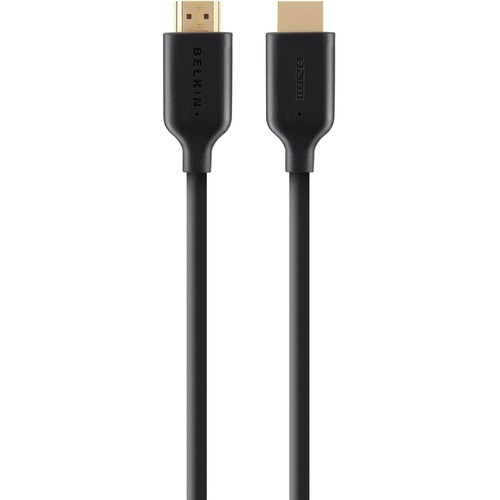 Belkin HDMI A/V Cable - 5 m HDMI A/V Cable for Audio/Video Device - First End: HDMI Digital Audio/Video