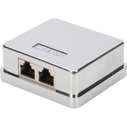 DIGITUS Professional Mounting Box - Silver - 1 pc(s) - 2 x RJ-45 Port(s)