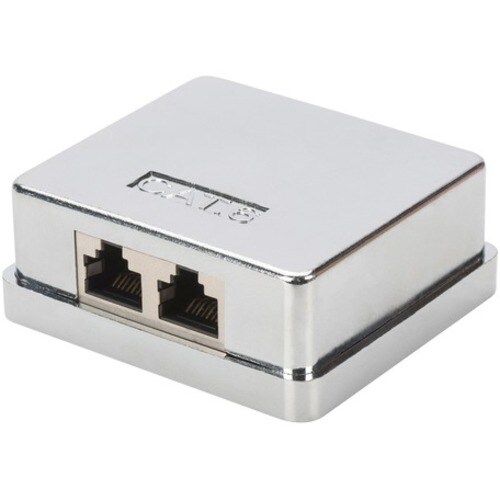 DIGITUS Professional Mounting Box - Silver - 1 pc(s) - 2 x RJ-45 Port(s)