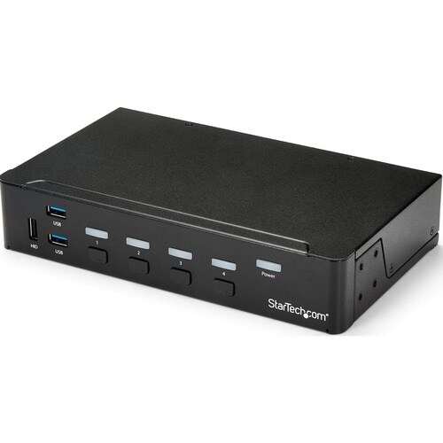 StarTech.com KVM-Switchbox - TAA-konform - 4 Computer - 1 Lokaler Benutzer(n) - 1920 x 1080 - 11 x USB - 5 x HDMI - 1U - R