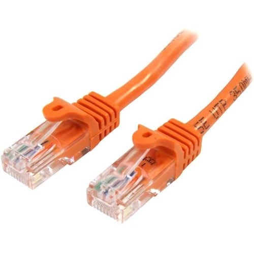 StarTech.com 45PAT10MOR. Kabellänge: 10 m, Kabelstandard: Cat5e, Cable shielding: U/UTP (UTP), Anschluss 1: RJ-45, Anschlu