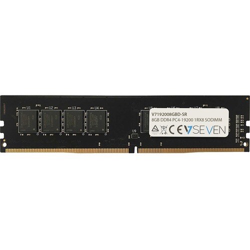 V7 V7192008GBD-SR RAM Module for Desktop PC - 8 GB (1 x 8GB) - DDR4-2400/PC4-19200 DDR4 SDRAM - 2400 MHz Single-rank Memor
