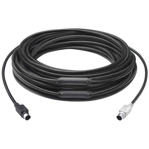 Câble pour transfert de données Logitech - 15 m PSX 2 - 1 - Cable for Vidéo de surveillance, Haut-parleur Main Libre - 1er