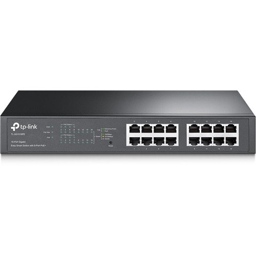 Commutateur Ethernet TP-Link TL-SG1016PE 16 Ports Gérable - Gigabit Ethernet - 10/100/1000Base-T - 2 Couche supportée - 14