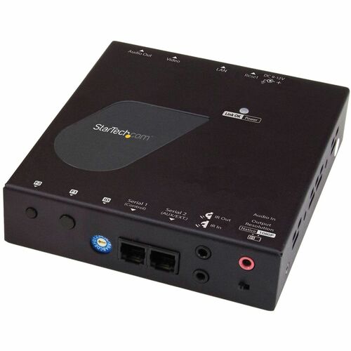StarTech.com 4K HDMI over IP Receiver for ST12MHDLAN4K, IP Extender with Video Control App, Support for AVoIP Video Wall -