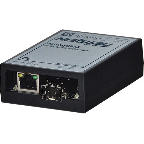 Altronix PoE Powered Media Converter/Repeater - 1 x Network (RJ-45) - Gigabit Ethernet - 10/100/1000Base-T, 1000Base-SX/LX