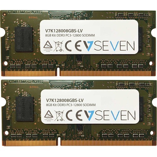 2X4GB KIT DDR3 1600MHZ CL11 NON ECC SO DIMM PC3L-12800 1.35V