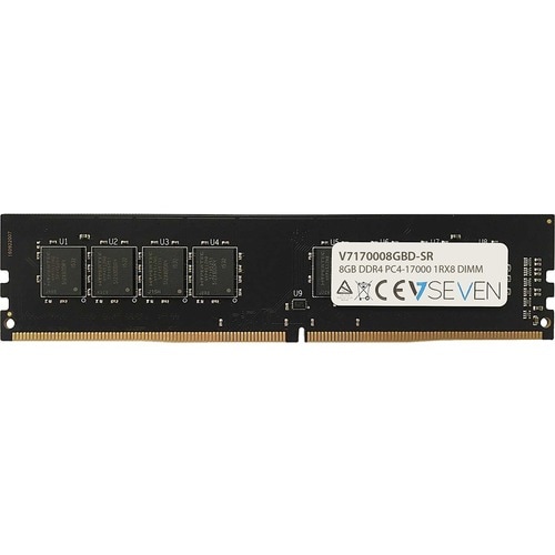 Modulo Memoria V7 V7170008GBD-SR - 8 GB - DDR4-2133/PC4-17000 DDR4 SDRAM - 2133 MHz Rango singolo Memoria - CL15 - 1,20 V 