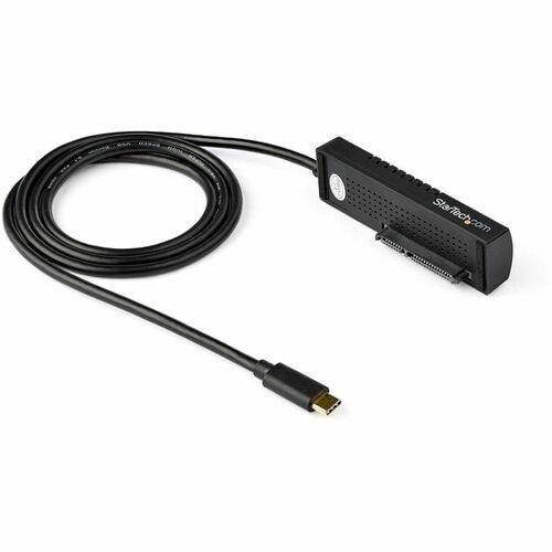 StarTech.com USB C to SATA Adapter Cable for 2.5"/3.5" SSD/HDD Drives - USB 3.1 (10Gbps) Hard Drive Adapter Cable - SATA U