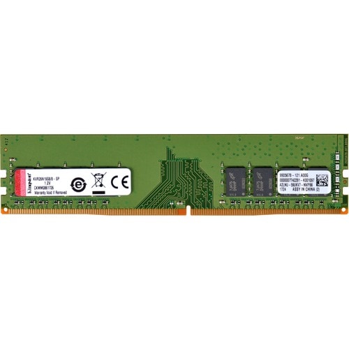 Modulo Memoria Kingston ValueRAM - 8 GB (1 x 8GB) - DDR4-2666/PC4-21300 DDR4 SDRAM - 2666 MHz - CL19 - 1,20 V - Non-ECC - 