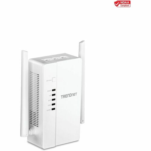 TRENDnet Wi-Fi Everywhere Powerline 1200 AV2 AC1200 Wireless Access Point, Expand Your Wireless Coverage, Built-in Concurr
