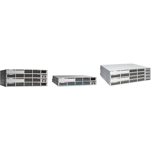 Cisco Catalyst C9300-48T Ethernet Switch - 48 Ports - Manageable - Gigabit Ethernet - 10/100/1000Base-T - 3 Layer Supporte