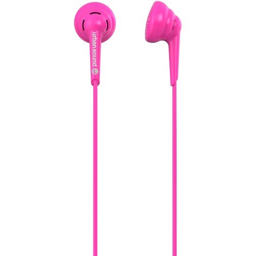 Verbatim Urban Sound Wired Earbud Binaural Stereo Earphone - In-ear - 32 Ohm - 20 Hz to 20 kHz - 1.20 m Cable - Gold Plate