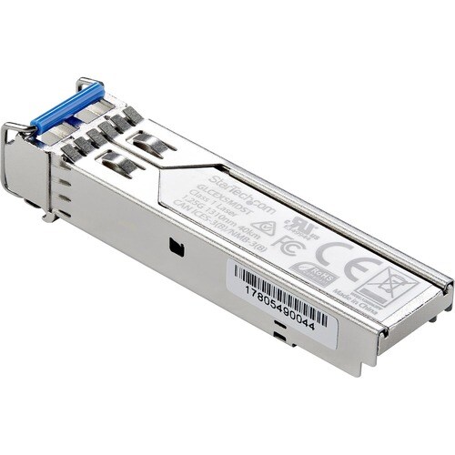 StarTech.com Modulo Ricetrasmettitore SFP in Fibra Gigabit Conforme MSA - 1000Base-EX - SM LC - 40 km - Per Rete ottica, D