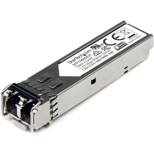 StarTech.com Modulo Ricetrasmettitore SFP in Fibra Gigabit Conforme MSA - 1000Base-SX - MM LC - 550 m - Per Rete ottica, D