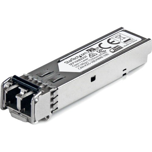 StarTech.com MSA konformes 100 Mbit/s SFP Transceiver Modul - 100BASE-ZX - SM LC - 80 Km - 1550nm - für Optisches Netzwerk