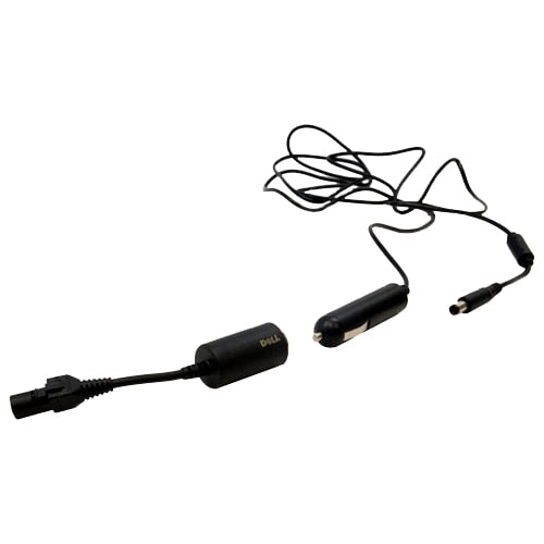 Dell 90 W Auto/Airline Adapter - For Notebook - 12 V DC, 24 V DC Input