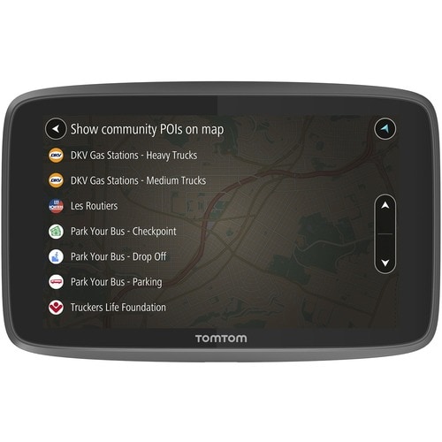 TomTom GO 520 Automobile Portable GPS Navigator - Mountable - 12.7 cm (5") - Touchscreen - Speed Camera Detector, Micropho