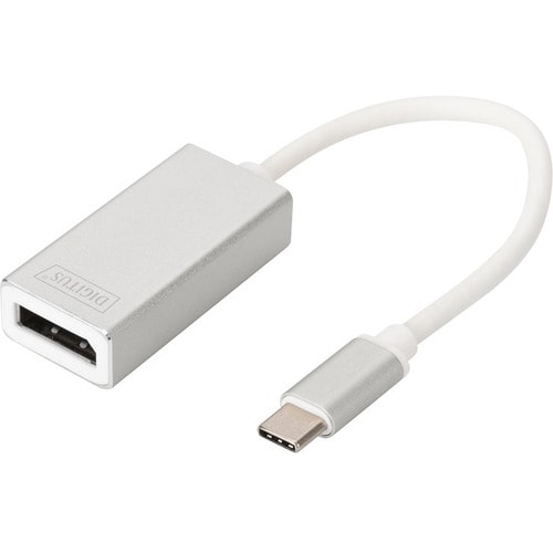 Digitus Graphic Adapter - 1 Pack - USB Type C - 1 x DisplayPort, DisplayPort