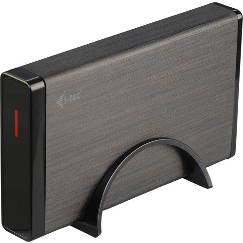 Box esterno per unità disco i-tec MySafe - USB 3.0 Host Interface Esterno - Nero - 1 x Alloggiamento totale - 1 x Alloggia
