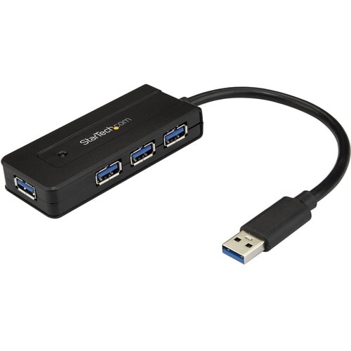 StarTech.com 4 Port USB 3.0 Hub - mit Ladeanschluss - inkl. Netzteil - USB Port Erweiterung - 4 Total USB Port(s) - 3 USB 