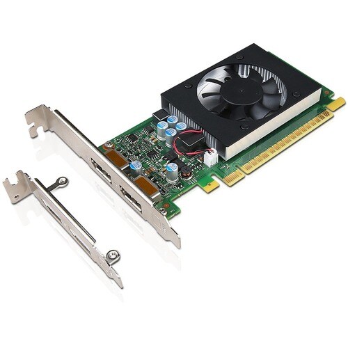 Lenovo NVIDIA GeForce GT 730 Graphic Card - 2 GB GDDR5 - Low-profile - PCI Express 2.0 - DisplayPort - 2 x DisplayPort