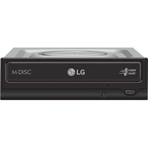 LG GH24NSD1 DVD-Writer - Internal - OEM - Black - DVD-RAM/±R/±RW Support - 48x CD Write/24x CD Rewrite/48x CD Read - 24x D