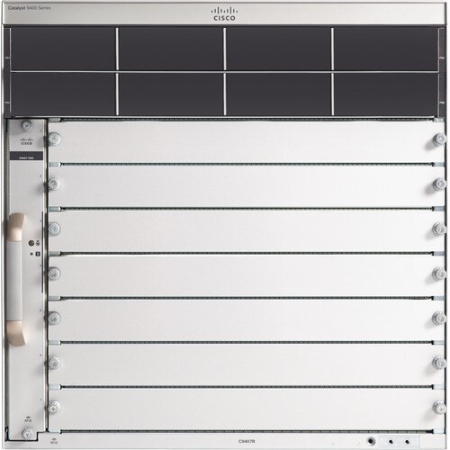 Cisco Catalyst 9400 C9407R Manageable Switch Chassis - 3 Layer Supported - Modular - 10U - Rack-mountable