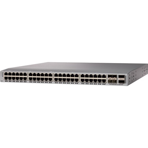Cisco Nexus 9348GC-FXP Ethernet Switch - 48 Ports - Manageable - Gigabit Ethernet, 25 Gigabit Ethernet, 100 Gigabit Ethern