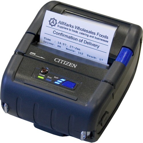 Citizen CMP-30II Direct Thermal Printer - Monochrome - Receipt Print - USB - Serial - Bluetooth - 72 mm (2.83") Print Widt